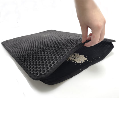 A Single Unit of the Pieviev Two-Layer Waterproof Urine-Proof Cat Trapping Mat